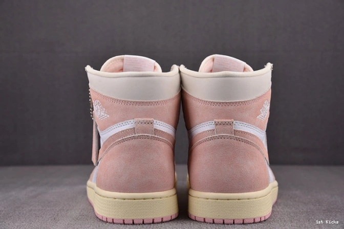 1st Kicks Shoes 1619 jordan pink” retro air high GoodFit fd2596- 1 og “washed 1109